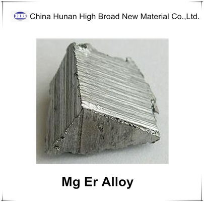 長方形/正方形のMgEr 30%の合金のインゴット マグネシウムのエルビウムのマスター合金のインゴット