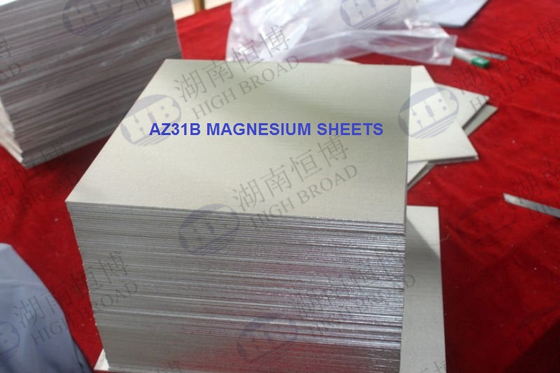 表面の磨かれたMgのマグネシウムの合金シートAz31 Az31b Az61の板材