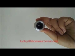 ストレートホール炭化ホウ素ノズル、アルミニウムジャケット付きホットプレス