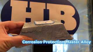 陰極防食用の MgBa10 アルミニウムマスター合金マグネシウムバリウム合金インゴットをご紹介します。