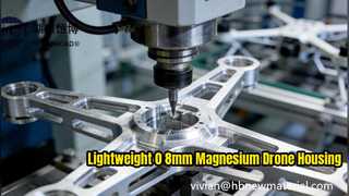 軽量ドローンジンバル用 0.8mm AZ31B マグネシウムプレート