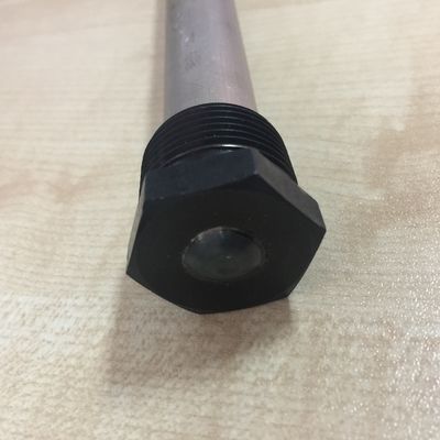 19mmアルミニウム合金コンパクトアノードロッド 3/4 NPT 450mm 省スペース設計 コンパクトコンデンサー用