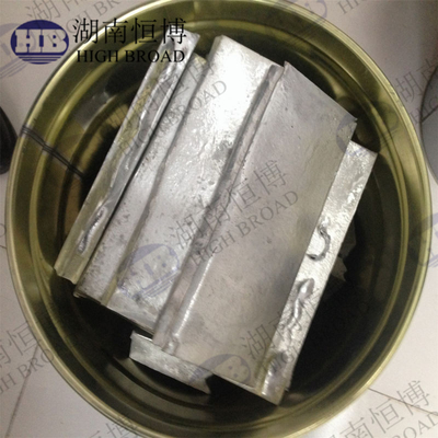 アルミニウム スカンジウムSc 2%のAl -金属の付加的なhardnersのためのScのマスター合金AlSc30%
