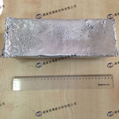 MgGd20 Magnesium Gadolinium Master Alloy Ingot with 20 Percent Gd for Ultra High Strength Mg Alloy Exceeding 400 MPa via Vacuum Induction Melting