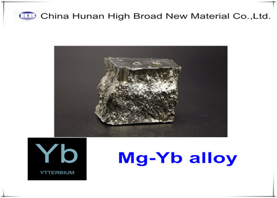 MgYb5 30%の合金のインゴット マグネシウムのイッテルビウムのマグネシウムのマスター合金MgYb MgY MgNd MgLa MgGd MgSc