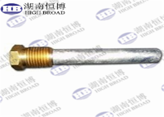 投げられた亜鉛鉛筆の給湯装置の陽極棒ASTM B418-95を禁じる腐食