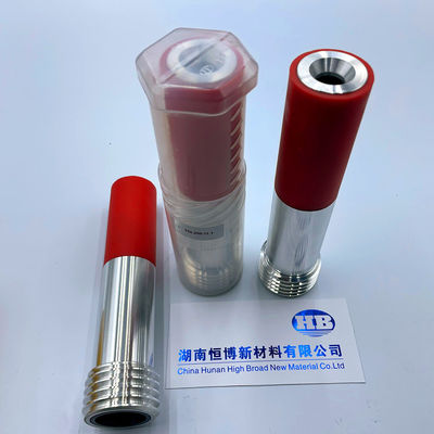 酸耐性金属のないボロンカービッドサンドブラストノズル 陶器表面処理用 ロングベンチュリ