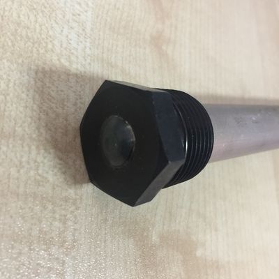 高容量 AZ63 マグネシウム 犠牲アノード棒 ASTM B843-13 標準と 3/4 インチ NPT スレッド