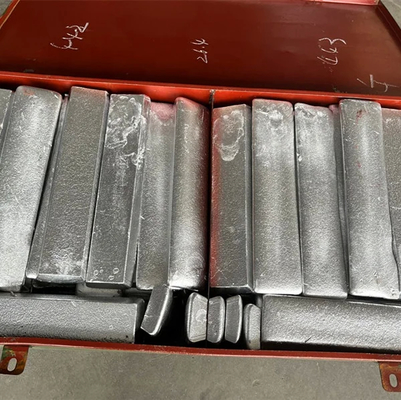 HB7264-96 直角型AlAg10% アルミニウム溶融添加剤のためのシルバーマスター合金