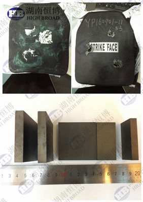 Pressureless Sintered Silicon Carbide Hexagonal Tile SW20x7mm for Ballistic Armor Plate with Hexagonal Tessellation