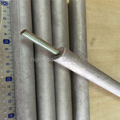 アルミ亜鉛複合マグネシウム水温器 アンード棒 42 インチ 3/4 NPT 硬水硫黄臭気制御