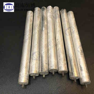 19mm亜鉛合金 柔軟なリンクアノード棒 3/4 NPT 900mm コンデンサシステム用防臭