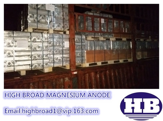 Long Lifespan Mg Anode Rod Customized Magnesium Anodes for Water Heater