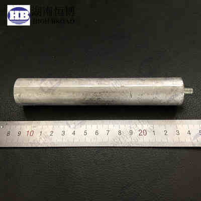 工業用 1 インチ NPT 高耐久マグネシウム陽極ロッド 40 インチ、大型商業ボイラータンク用陰極防食