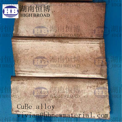 機械的特性を向上させるための、ベリリウム含有量3% 4% 5%の銅ベリリウムマスターアロイ
