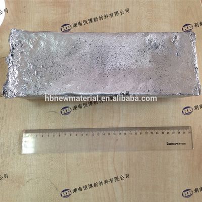 AlW5% AlLi10% ZnLi3% 粒度改良および航空用途向けアルミニウム希土類合金インゴット