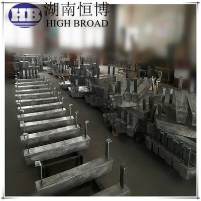 高効率のAl-Zn-In-Cdアルミニウムサクリフィシャルアノード,船舶の船体における腐食防止用 ASTM GAIII規格