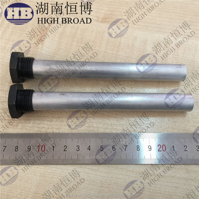 水温器用アルミ亜鉛合金アノード棒 - カスタムサイズオプションの耐腐蝕性サプリメントアノード