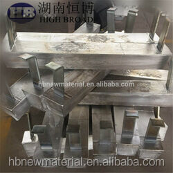 ASTM G97 認証された D 型 カソード保護のための海洋の犠牲アノード