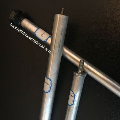 長さ100mm、200mm、500mmまたはカスタムサイズのマグネシウムアノード棒、良好な成形性と優れた耐食性を特徴とする