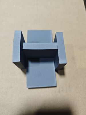 炭化ホウ素弾道タイル - NIJ レベル IV 超軽量六角形 100x100mm セラミック打撃面