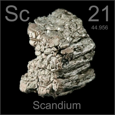 CAS 7440-20-2 2.99 g/cm3 Scのスカンジウムの金属99.9