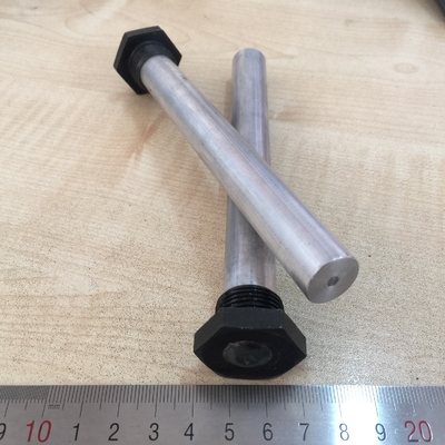 RoHS AZ31B 噴出/鋳造マグネシウムアノード棒 管道,暖房,冷却,排水設備のための鋼筋プラグ