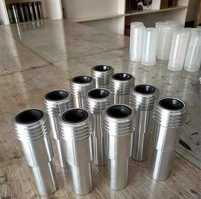 ボロンカルビッド砂吹きノズル 均一な磨材流量と70x22mmの寸法のための直線な穴