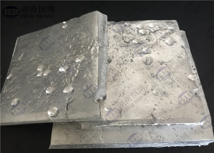 Aluminum-scandium master alloy AlSc2% AlSc5% AlSc10% AlSc12% for making aircraft wings