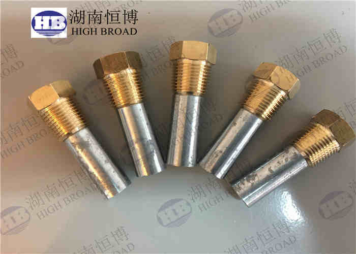 ASTM B418-95 水温器アンード棒 完全な亜鉛鉛筆アンード