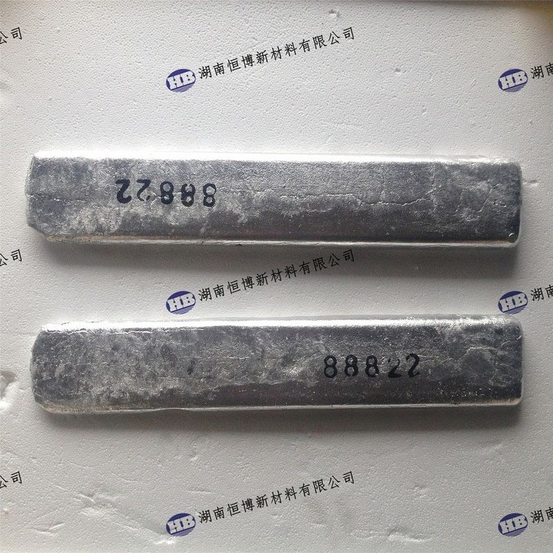 鋳造性向上と機械的特性強化のための粒微細化アルミニウムベリリウムマスターアロイ AlBe3 AlBe5