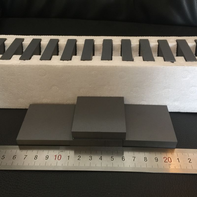 250x300mm寸法のNIJレベルIV保護用無圧焼結SiC B4Cハイブリッド弾道装甲板