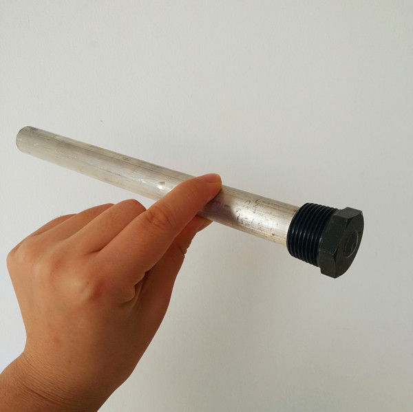 25mm アルミニウム合金 重用アノード棒 1 NPT 1200mm 産業用ボイラーのための大規模保護